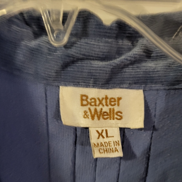 Baxter & Wells button down long sleeve blouse XL - Picture 5 of 7